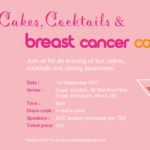 Breast Cancer Care Charity Event Flier