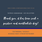 Testimonial Tuesday – HCC Solicitors